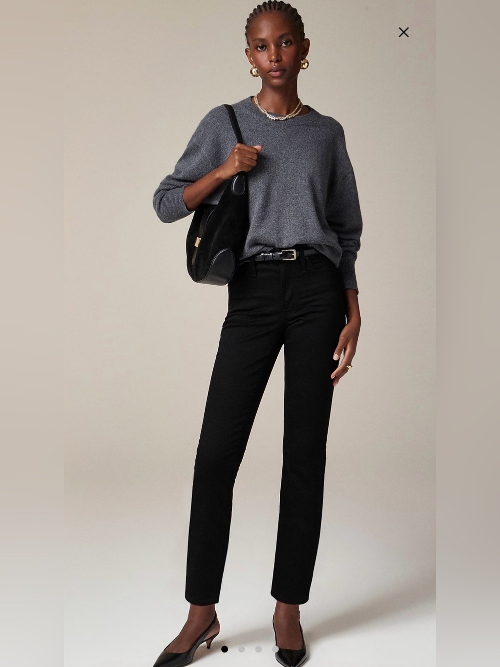J. Crew Womens Black Slim Jean Size 24
